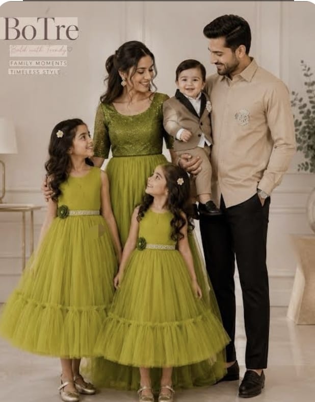 Happy family bonding with baby at home